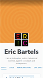 Mobile Screenshot of ericbartels.com
