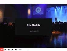 Tablet Screenshot of ericbartels.com